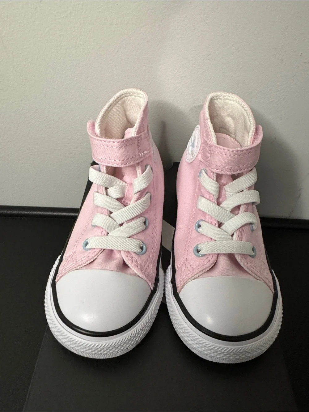 Converse Toddler Girls Pink High-Top Bloom Floral Sneakers Size 8 New NIB